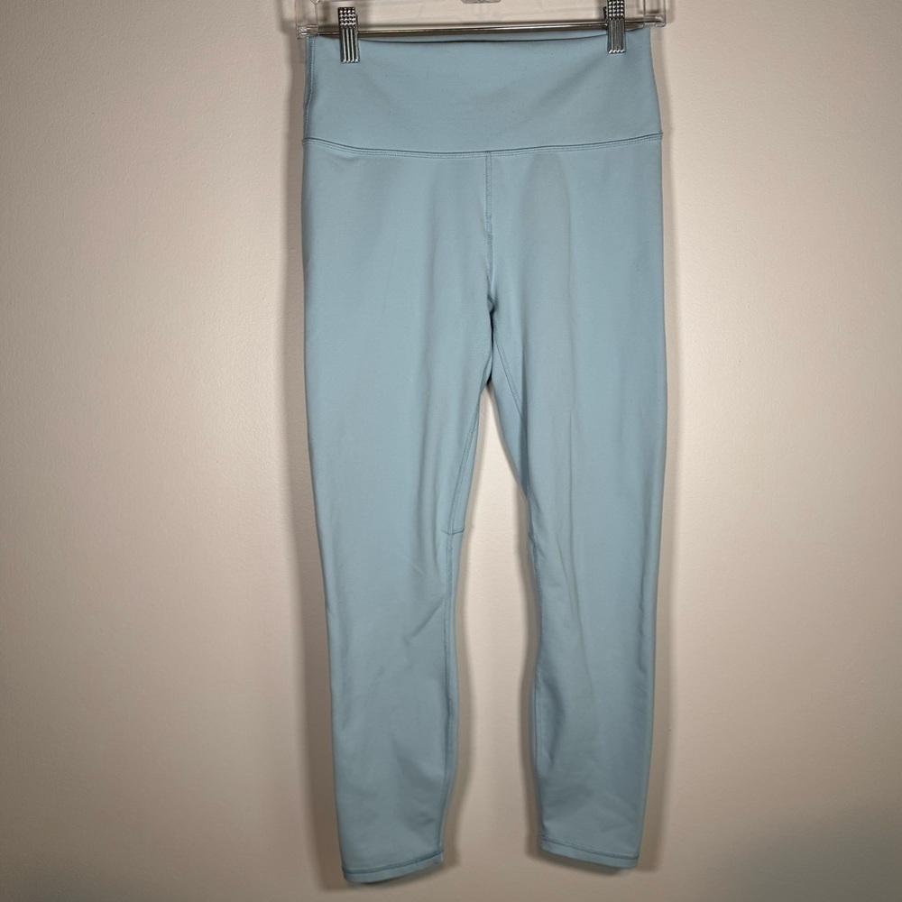 Fabletics Sky Blue PowerHold Leggings Size Medium